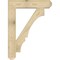 Ekena Millwork Balboa Craftsman Rough Sawn Bracket, Douglas Fir, 6"W x 34"D x 46"H BKT06X34X46BOA04RDF - alternate 4